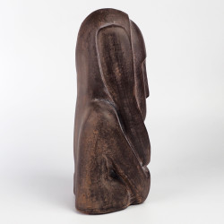 Rzeźba figura ceramiczne popiersie kobiety