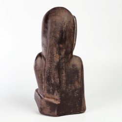 Rzeźba figura ceramiczne popiersie kobiety