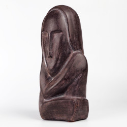 Rzeźba figura ceramiczne popiersie kobiety