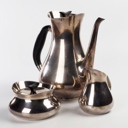 Kawowy garnitur Carl Cohr Denmark Hans Bunde