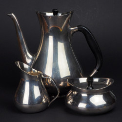 Kawowy garnitur Carl Cohr Denmark Hans Bunde