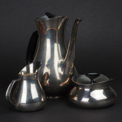 Kawowy garnitur Carl Cohr Denmark Hans Bunde