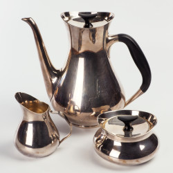 Kawowy garnitur Carl Cohr Denmark Hans Bunde