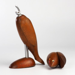 Korkociąg otwieracz do butelek teak Hans Bolling