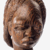 Rzeźba popiersie afrykańskiej kobiety