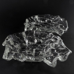 Kryształowe patery misy Jolandy Pinsen Walther Glas Liebenstern