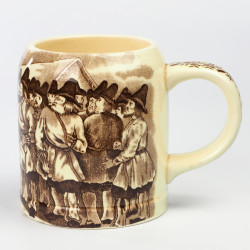 Ceramiczny kubek Gustaf Wasa Gustavsberg Carl Wahlbom