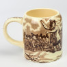 Ceramiczny kubek Gustaf Wasa Gustavsberg Carl Wahlbom