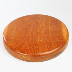 Okrągła taca teak