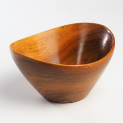 Owalna miseczka teak