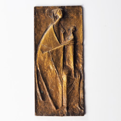 Plakieta  Madonna z Dzieciątkiem Erwin Huber