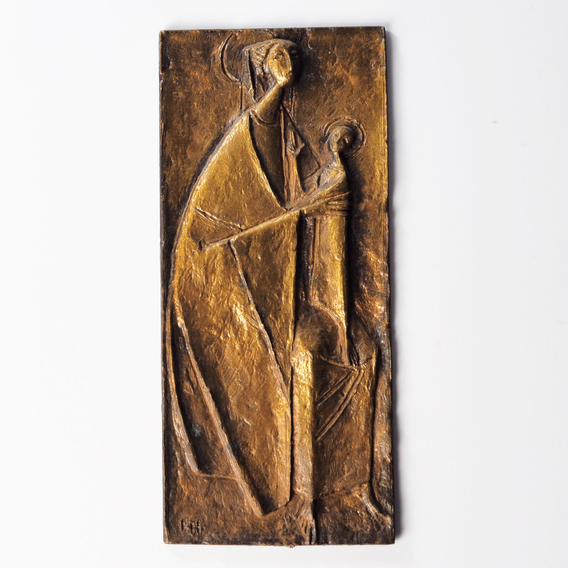 Plakieta  Madonna z Dzieciątkiem Erwin Huber