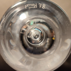 Kryształowy kielich Ballonglas Per Lütken  Holmegaard