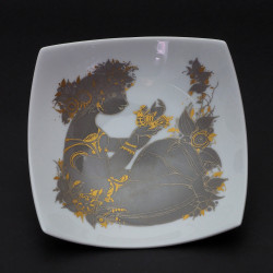 Porcelanowy talerzyk Samuramat Bjorn Wiinblad Rosenthal Studio-Line