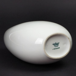 Biały porcelanowy wazon Thomas