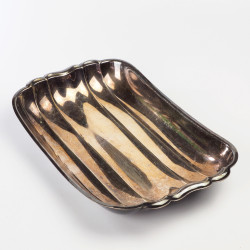 Posrebrzana patera Art Deco