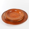 Talerze patera teak