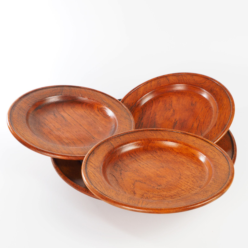 Talerze patera teak