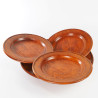 Talerze patera teak