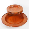 Talerze patera teak