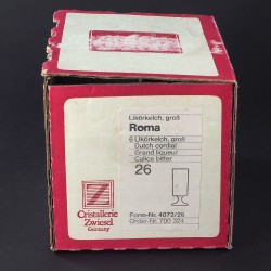 Kieliszki wódki likieru Roma Cristallerie Zwiesel