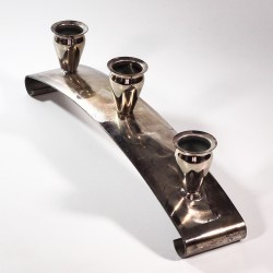 Posrebrzany świecznik Quist