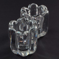 Świeczniki wazoniki Stella Polaris Orrefors