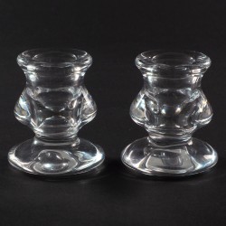 Szklane świeczniki Bolsius