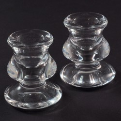 Szklane świeczniki Bolsius