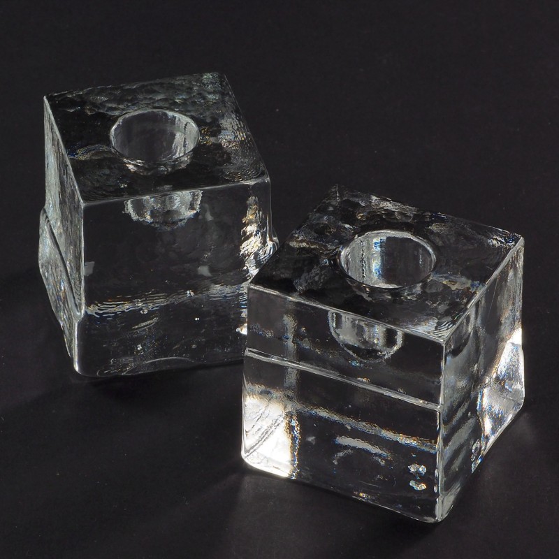 Świeczniki Ice Cube Lindshammar Christer Sjogren