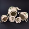Porcelanowy garnitur Green Vallo Kjobenhavns Porcellains Maleri