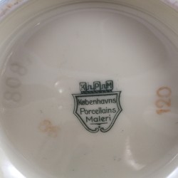 Porcelanowy garnitur Green Vallo Kjobenhavns Porcellains Maleri
