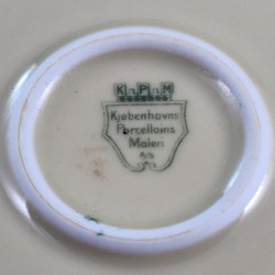 Patera Green Vallo Kjobenhavns Porcellains Maleri